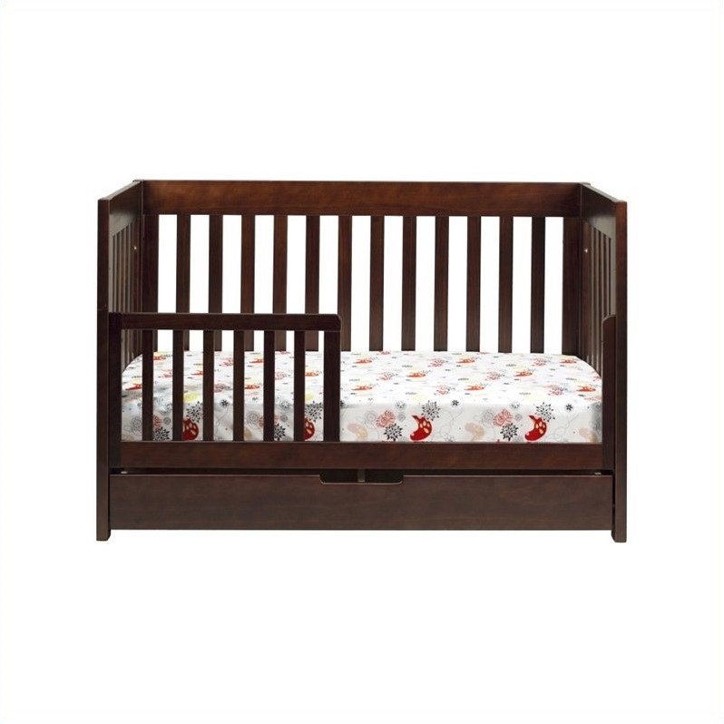 Babyletto Mercer 3 In 1 Convertible Wood Crib In Espresso Babyletto Mercer 3 In 1 Convertible Crib With Toddler Rail