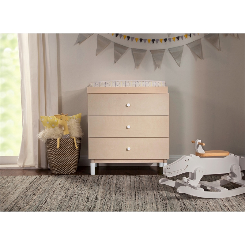 Babyletto Gelato Crib and Dresser Feet Pack in White