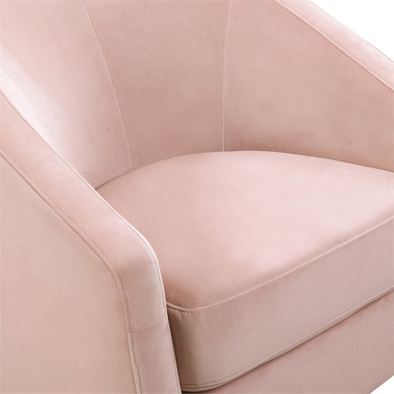 babyletto madison swivel glider blush