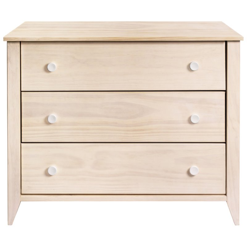 Babyletto Sprout 3 Drawer Dresser with Removable Changing Tray in Natural