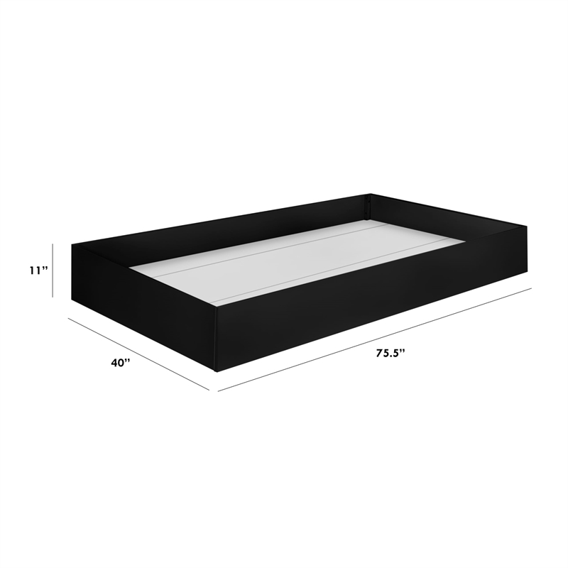 Babyletto Tiptoe Universal Twin Storage Trundle in White