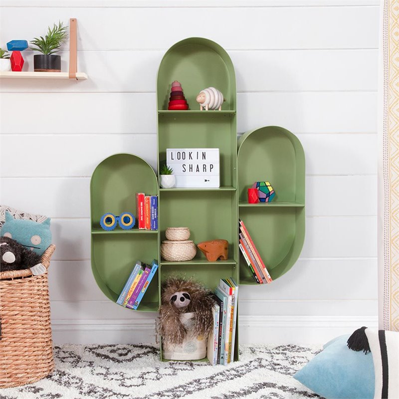 Babyletto Cactus Bookcase in Sage Green