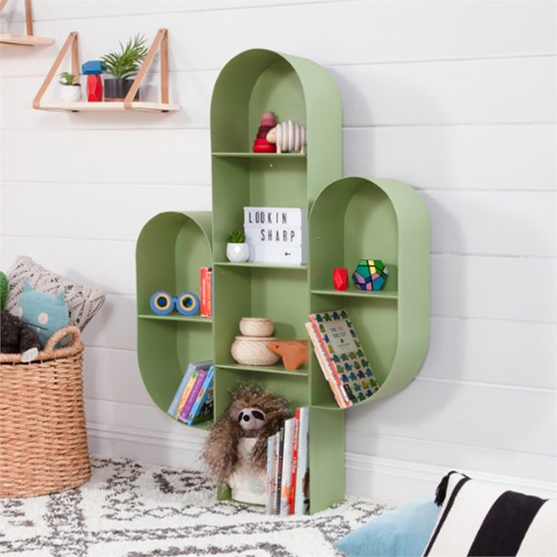 Babyletto Cactus Bookcase in Sage Green