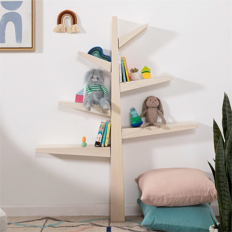Babyletto Spruce Tree Bookcase in Washed Natural
