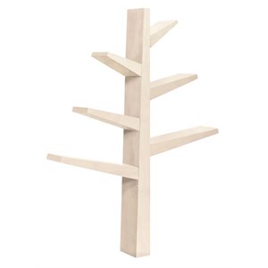 babyletto spruce tree bookcase in washed natural