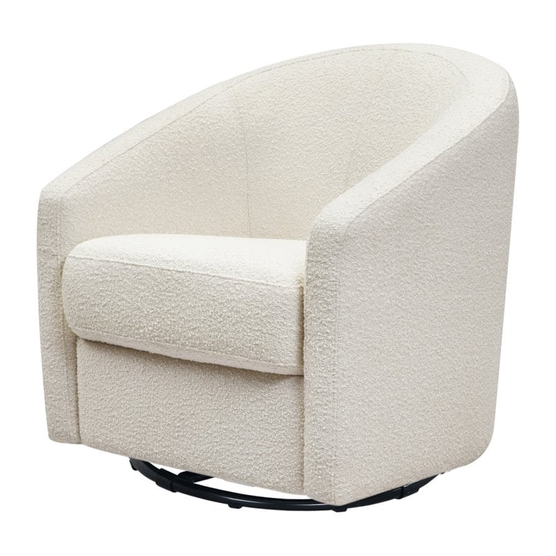 babyletto madison swivel glider navy