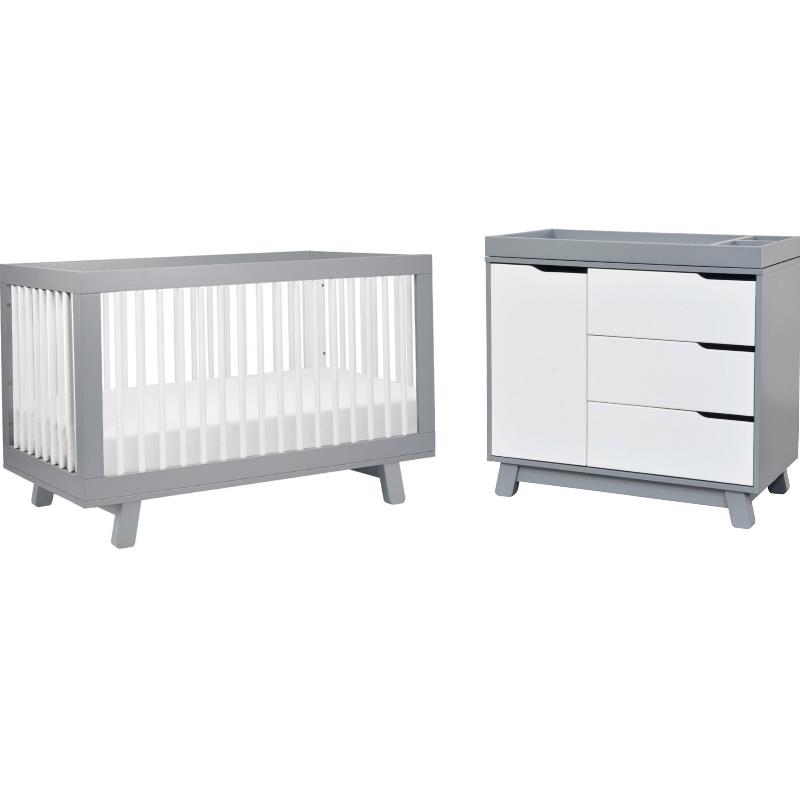 baby crib with dresser