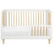 4-in-1 Convertible Baby Crib with Dresser with Changing Tray Set in Natural