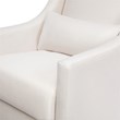 Babyletto Toco Swivel Glider and Ottoman in Performance Cream Eco-Weave