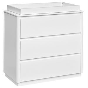 Babyletto Bento 3-Drawer Changer Dresser With Removable Changing Tray in White
