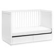 Babyletto Bento 3-In-1 Convertible Storage Crib With Bed Conversion Kit In White