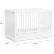 Babyletto Bento 3-In-1 Convertible Storage Crib With Bed Conversion Kit In White