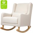 Babyletto Kai Rocker In Performance Natural Eco-Twill with Light Legs