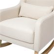 Babyletto Kai Rocker In Performance Natural Eco-Twill with Light Legs