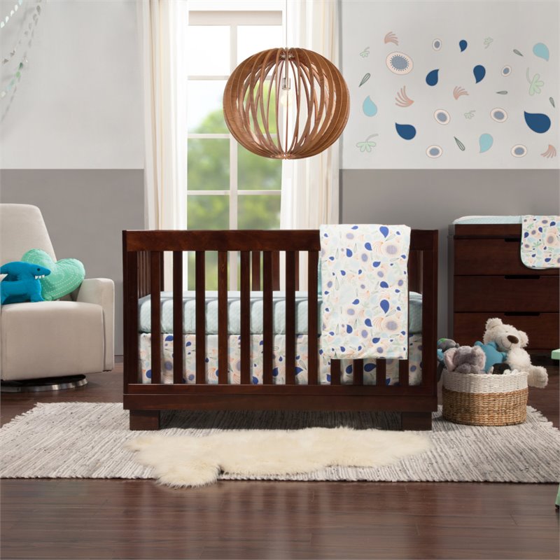 Babyletto Modo 3in1 Convertible Crib with Toddler Bed Kit in Espresso