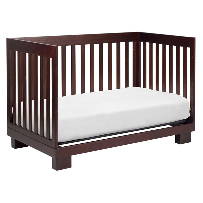 Babyletto Modo 3in1 Convertible Crib with Toddler Bed Kit in Espresso