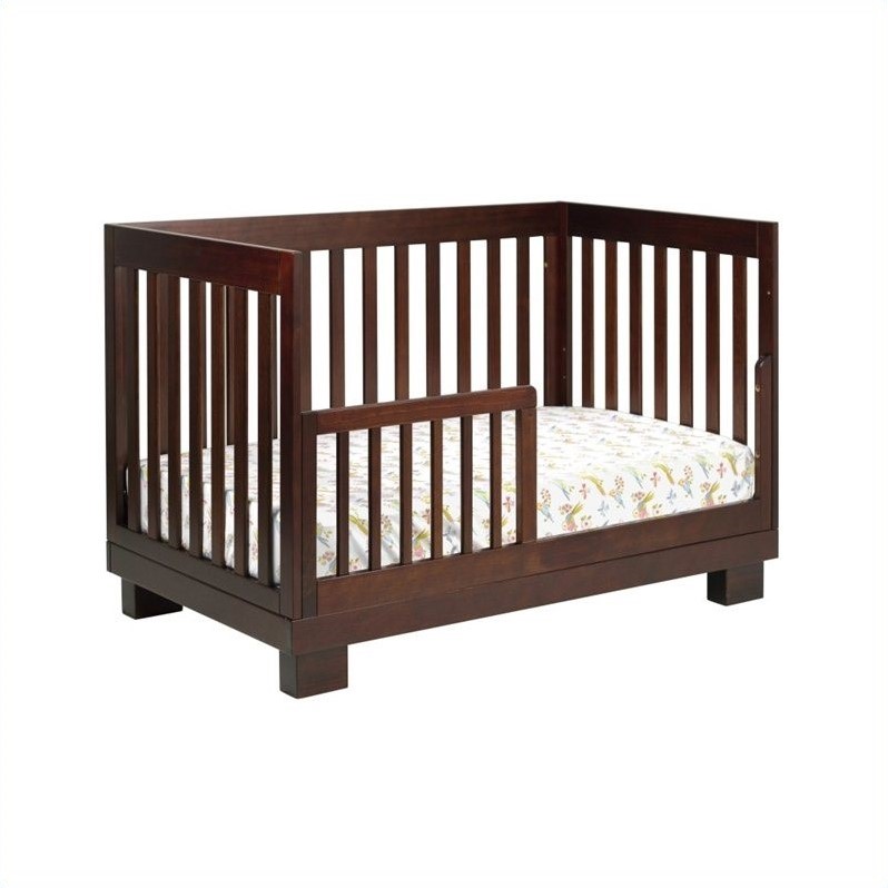 Babyletto Modo 3in1 Convertible Wood Crib Set in Espresso M6701QM6723QPKG