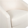 Babyletto Madison Performance Eco-Twill Fabric Swivel Glider in Natural