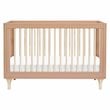 Babyletto Lolly Pine Wood 3-in-1 Convertible Crib in Canyon and Washed Natural