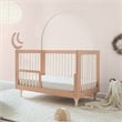 Babyletto Lolly Pine Wood 3-in-1 Convertible Crib in Canyon and Washed Natural