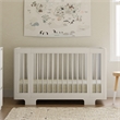 Babyletto Yuzu 8-in-1 Wood Convertible Crib with Conversion Kits in White