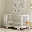 Babyletto Yuzu 8-in-1 Wood Convertible Crib with Conversion Kits in White