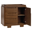 Babyletto Yuzu Modern 3-Drawer Pine Wood Changer Dresser in Natural Walnut