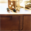 Babyletto Yuzu Modern 3-Drawer Pine Wood Changer Dresser in Natural Walnut