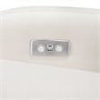 Babyletto Nami Fabric Glider Recliner with Electronic Control and USB in Cream
