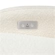Babyletto Nami Fabric Glider Recliner with Electronic Control and USB in Ivory