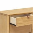 Babyletto Bondi Pine Wood 6-Drawers Bedroom Dresser in Honey