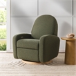 Babyletto Nami Glider-Recliner with Electronic Control and USB in Olive Boucle