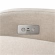 Babyletto Nami Glider Recliner w/Electronic Control and USB in Performance Beach