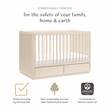 Babyletto Bento 3-in-1 Convertible Storage Crib in Washed Natural