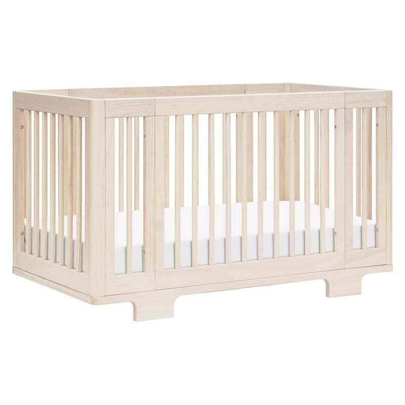 Babyletto Yuzu 8-in-1 Convertible Crib in Washed Natural