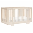 Babyletto Yuzu 8-in-1 Convertible Crib in Washed Natural