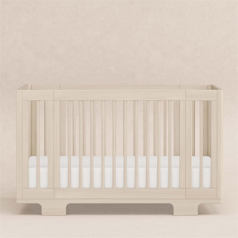 Babyletto Yuzu 8-in-1 Convertible Crib in Washed Natural