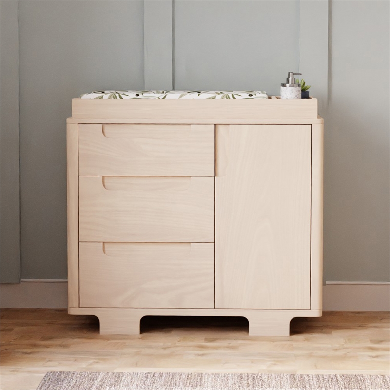 Babyletto Yuzu 3-Drawers Changer Dresser in Washed Natural