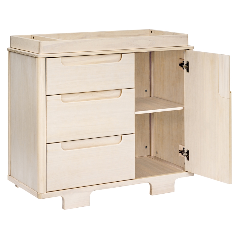 Babyletto Yuzu 3-Drawers Changer Dresser in Washed Natural