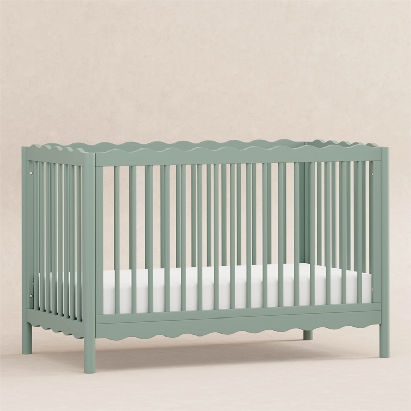 Babyletto Swell 4-in-1 Convertible Crib in Light Sage