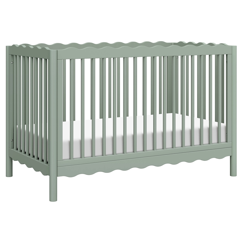 Babyletto Swell 4-in-1 Convertible Crib in Light Sage