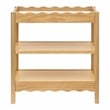 Babyletto Swell Changing Table with 2-Shelves in Honey