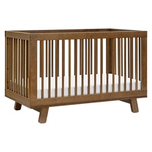 Babyletto Hudson 3-in-1 Convertible Crib in Natural Walnut