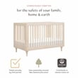 Babyletto Lolly 3-in-1 Convertible Crib in Washed Natural
