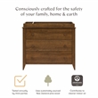 Babyletto Sprout 3-Drawers Changer Dresser in Natural Walnut