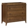 Babyletto Sprout 3-Drawers Changer Dresser in Natural Walnut