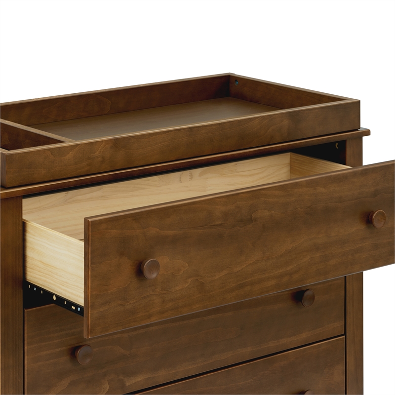 Babyletto Sprout 3-Drawers Changer Dresser in Natural Walnut