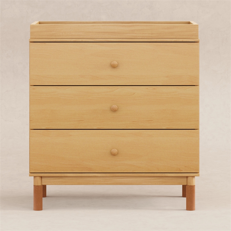 Babyletto Gelato 3-Drawers Changer Dresser in Honey