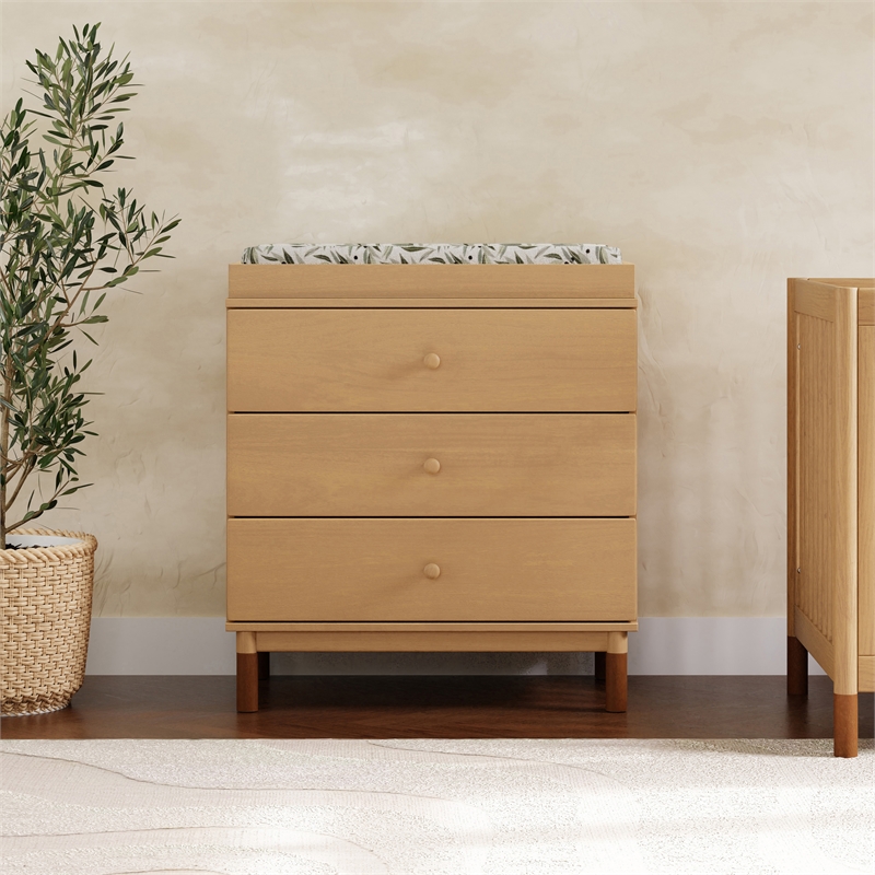 Babyletto Gelato 3-Drawers Changer Dresser in Honey