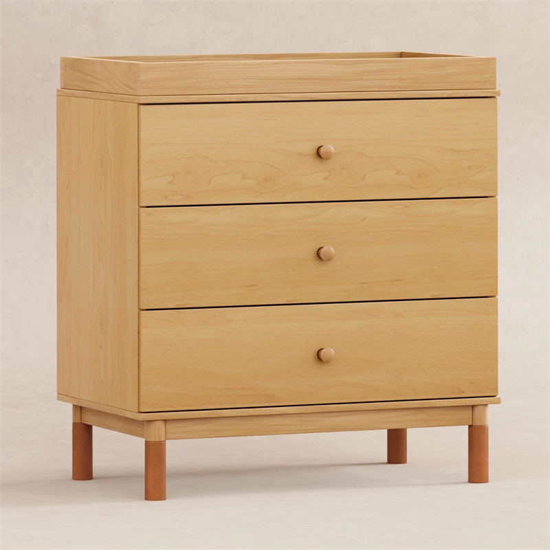 Babyletto Gelato 3-Drawers Changer Dresser in Honey